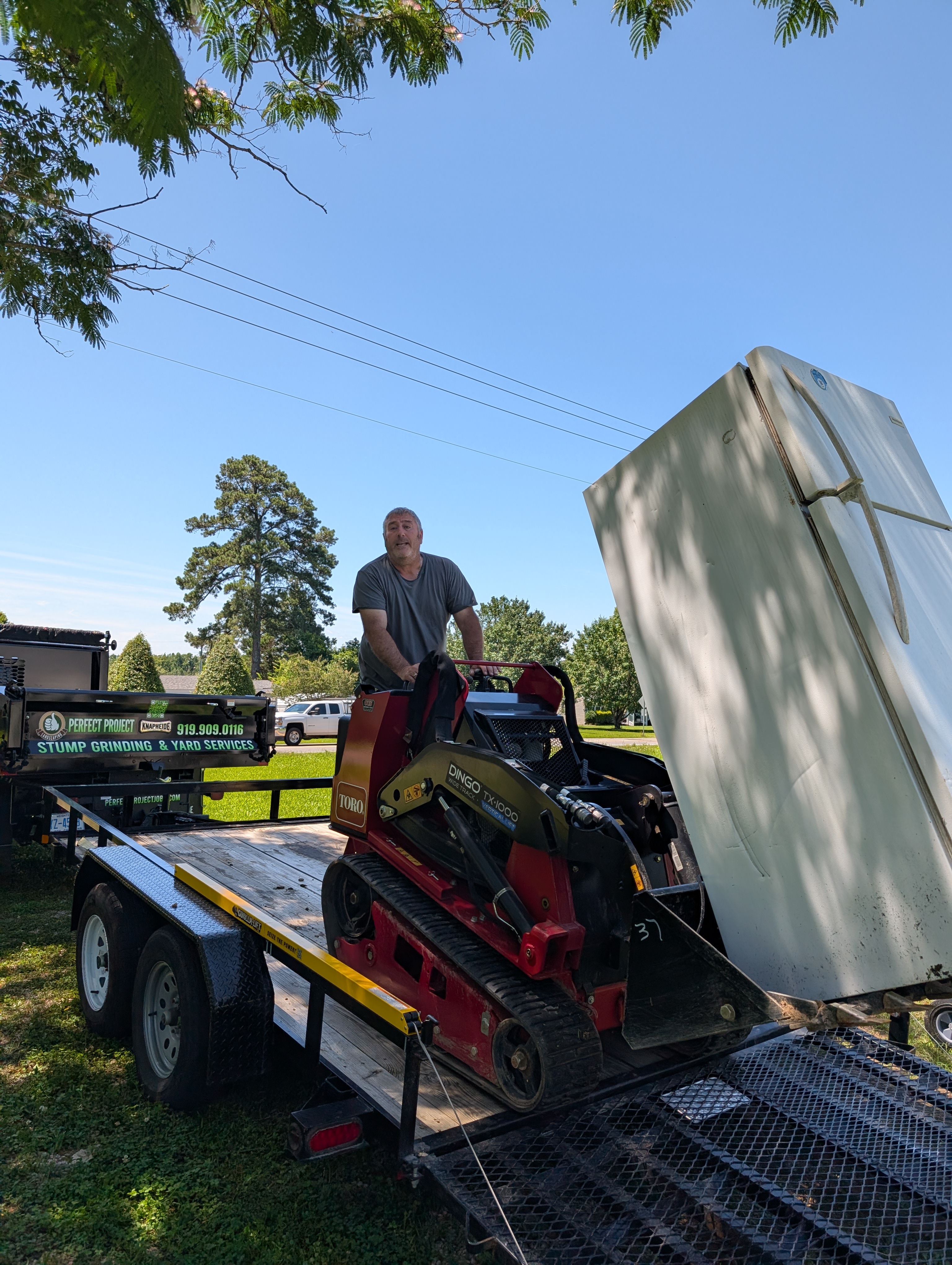 Construction cleanup project