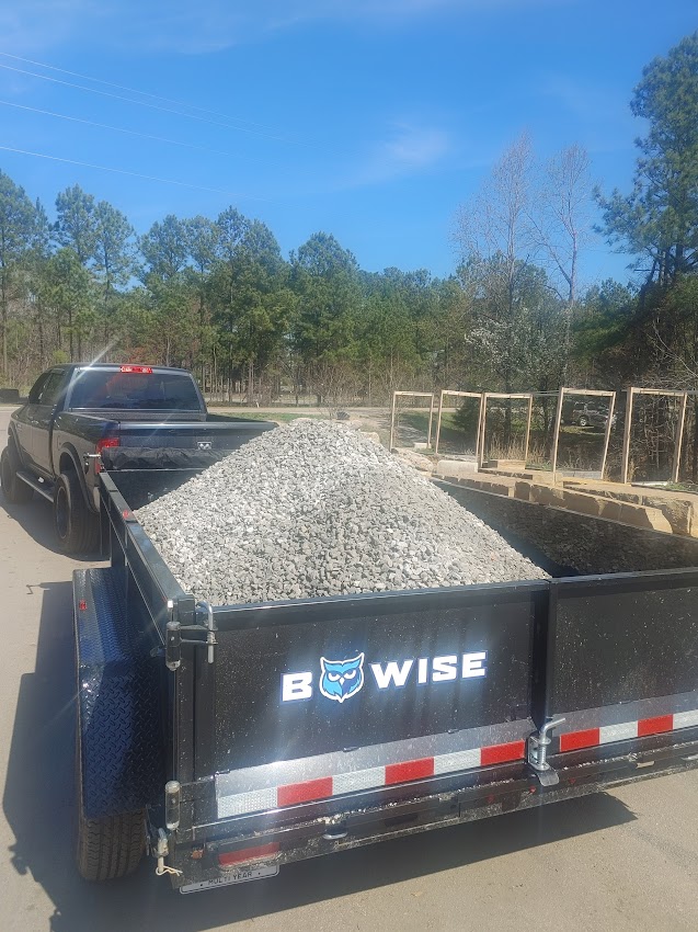 Professional landscaping and gravel work in North Carolina