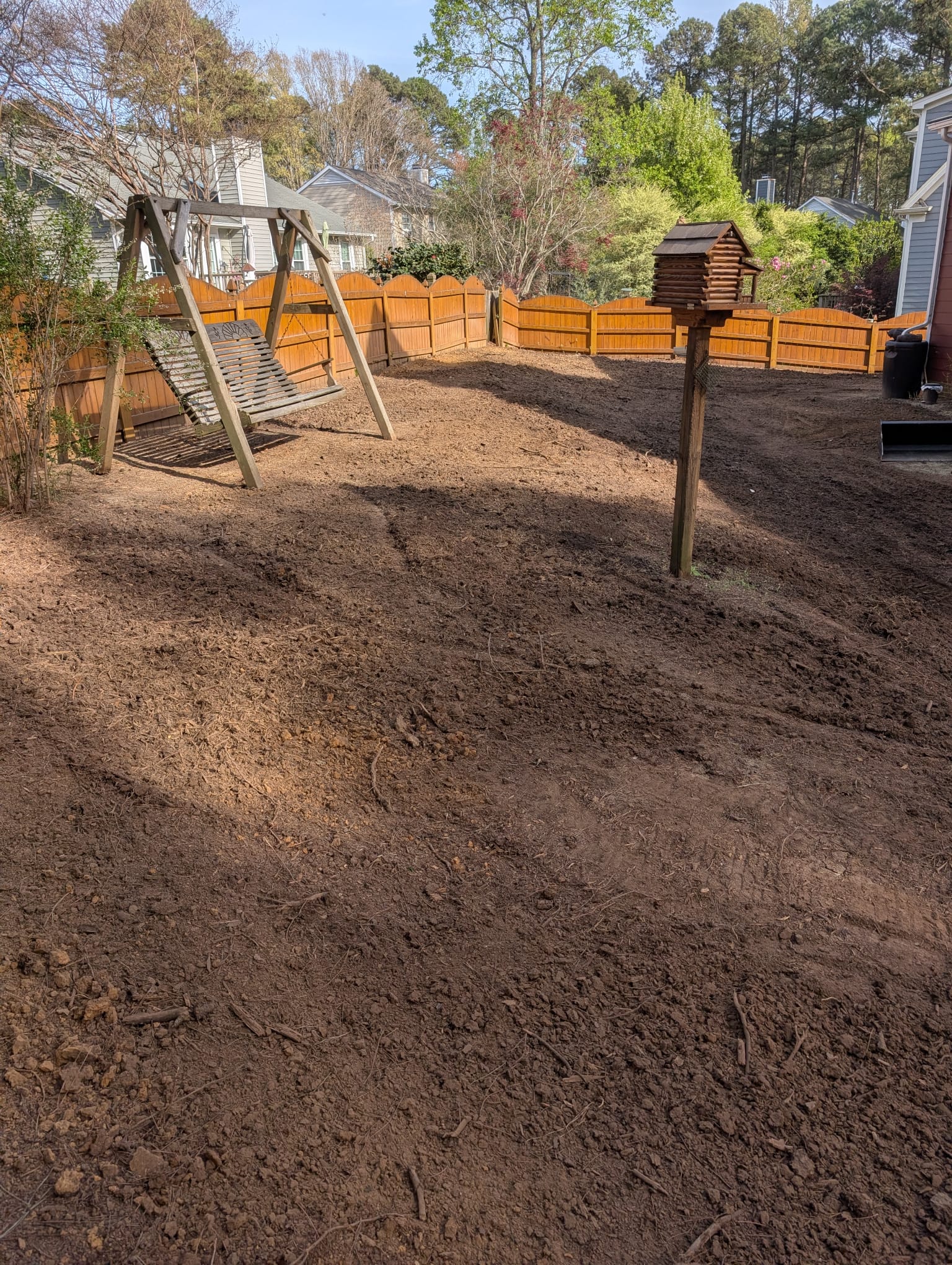 Yard project